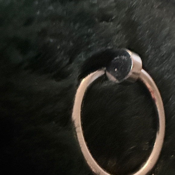 Elegant Silver Nail Design Ring - Picture 4 of 5